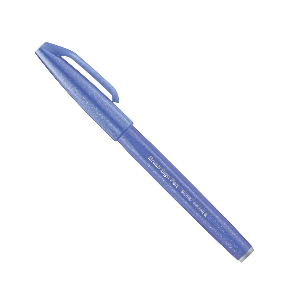 BlueVioletPentalBrushPen