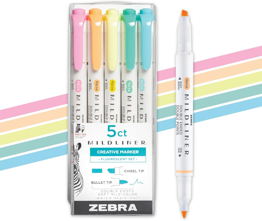 ZebraFluorescentSetMarkers